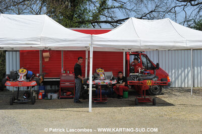 11/04/2010 : 2ème manche du Championnat Régional Open Atlantique 2010 à Layrac (photos Patrick Lascombes) 2010 — karting