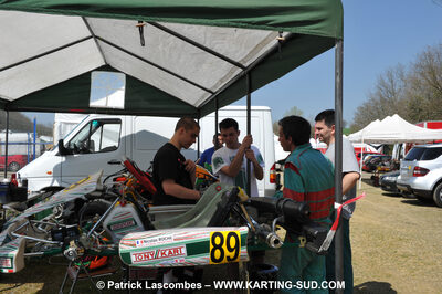 11/04/2010 : 2ème manche du Championnat Régional Open Atlantique 2010 à Layrac (photos Patrick Lascombes) 2010 — karting
