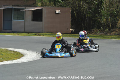 11/04/2010 : 2ème manche du Championnat Régional Open Atlantique 2010 à Layrac (photos Patrick Lascombes) 2010 — karting