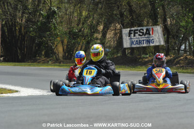 11/04/2010 : 2ème manche du Championnat Régional Open Atlantique 2010 à Layrac (photos Patrick Lascombes) 2010 — karting