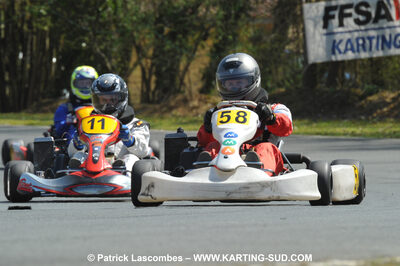 11/04/2010 : 2ème manche du Championnat Régional Open Atlantique 2010 à Layrac (photos Patrick Lascombes) 2010 — karting