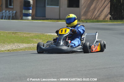 11/04/2010 : 2ème manche du Championnat Régional Open Atlantique 2010 à Layrac (photos Patrick Lascombes) 2010 — karting