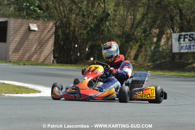 11/04/2010 : 2ème manche du Championnat Régional Open Atlantique 2010 à Layrac (photos Patrick Lascombes) 2010 — karting