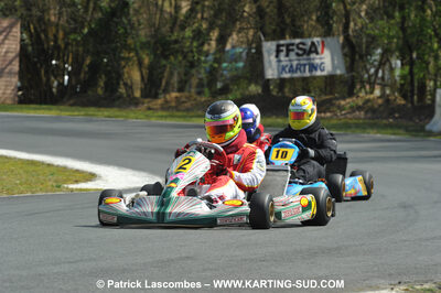 11/04/2010 : 2ème manche du Championnat Régional Open Atlantique 2010 à Layrac (photos Patrick Lascombes) 2010 — karting