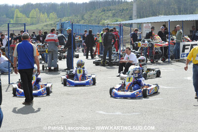 11/04/2010 : 2ème manche du Championnat Régional Open Atlantique 2010 à Layrac (photos Patrick Lascombes) 2010 — karting