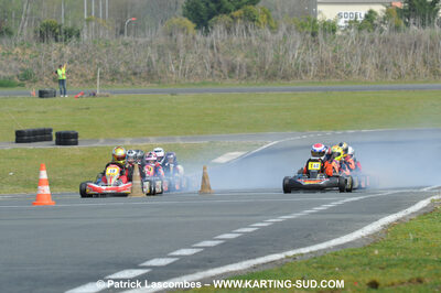 11/04/2010 : 2ème manche du Championnat Régional Open Atlantique 2010 à Layrac (photos Patrick Lascombes) 2010 — karting