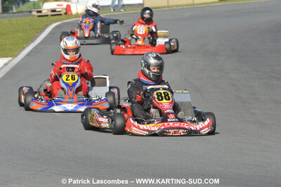 11/04/2010 : 2ème manche du Championnat Régional Open Atlantique 2010 à Layrac (photos Patrick Lascombes) 2010 — karting