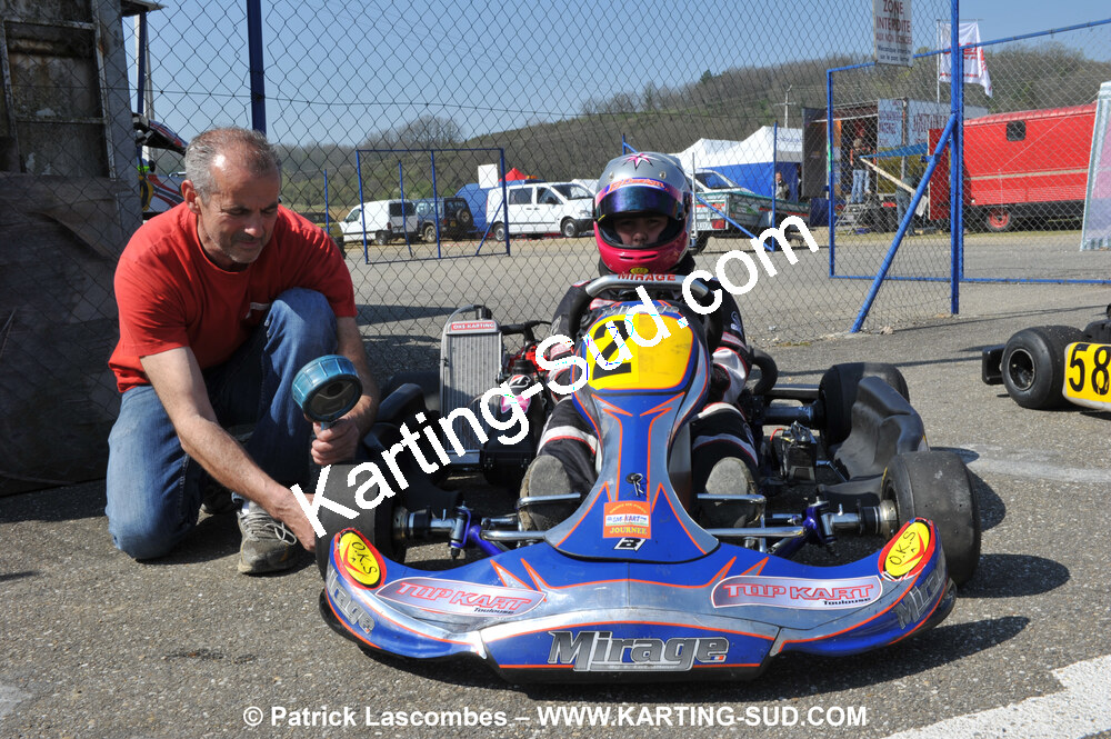 Christian ANTONUCCI — 11/04/2010 : 2ème manche du Championnat Régional Open Atlantique 2010 à Layrac (photos Patrick Lascombes) 2010 — karting
