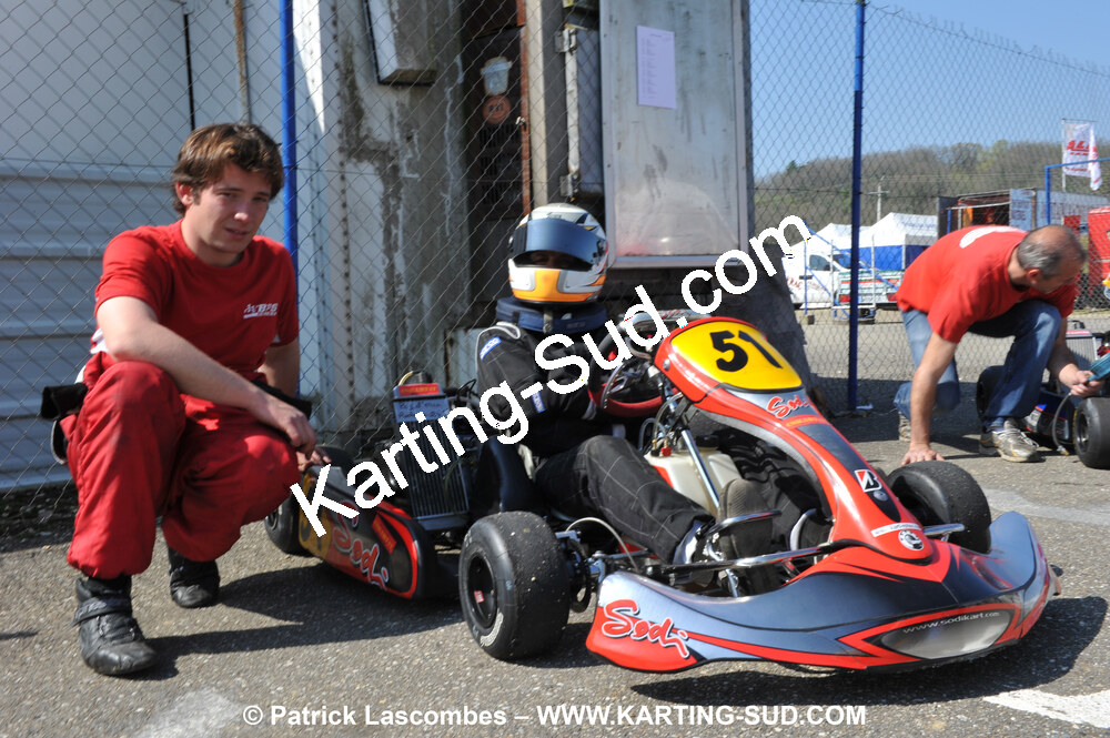 11/04/2010 : 2ème manche du Championnat Régional Open Atlantique 2010 à Layrac (photos Patrick Lascombes) 2010 — karting