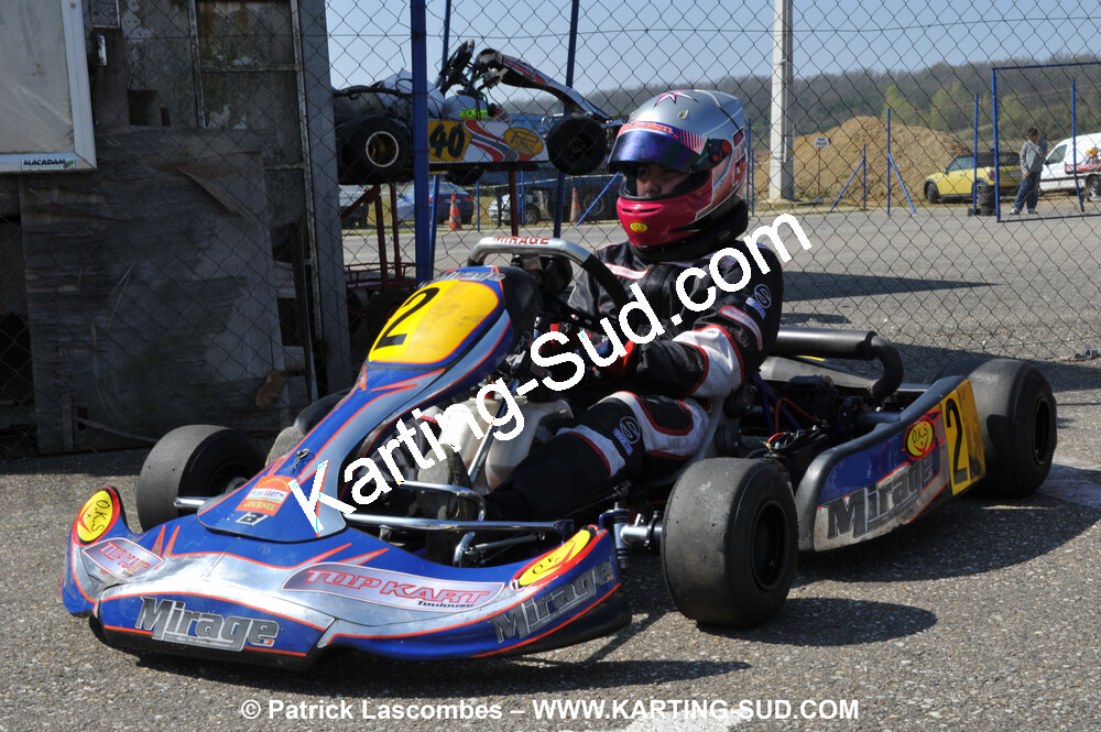 11/04/2010 : 2ème manche du Championnat Régional Open Atlantique 2010 à Layrac (photos Patrick Lascombes) 2010 — karting