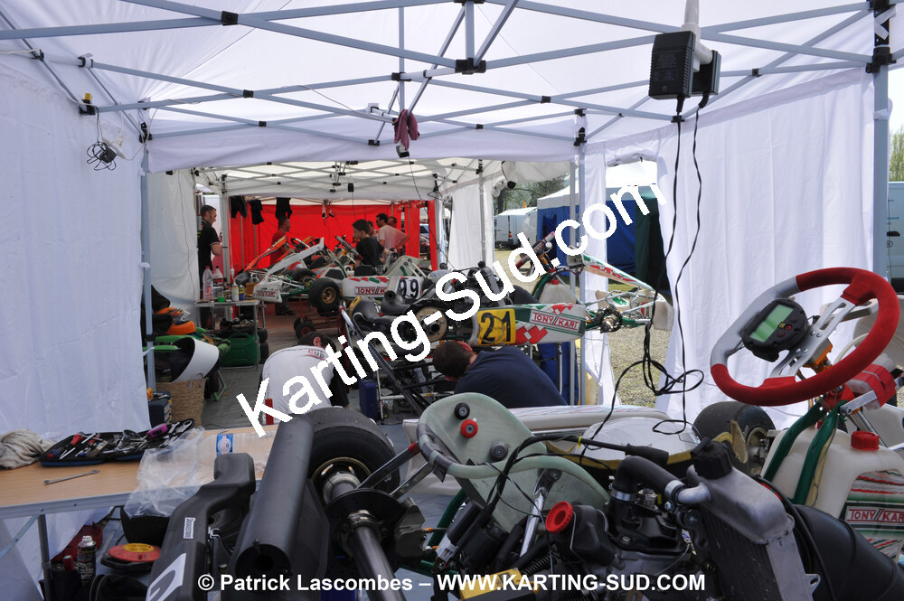 11/04/2010 : 2ème manche du Championnat Régional Open Atlantique 2010 à Layrac (photos Patrick Lascombes) 2010 — karting