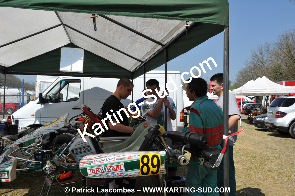 11/04/2010 : 2ème manche du Championnat Régional Open Atlantique 2010 à Layrac (photos Patrick Lascombes) 2010 — karting