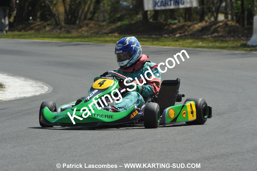 11/04/2010 : 2ème manche du Championnat Régional Open Atlantique 2010 à Layrac (photos Patrick Lascombes) 2010 — karting