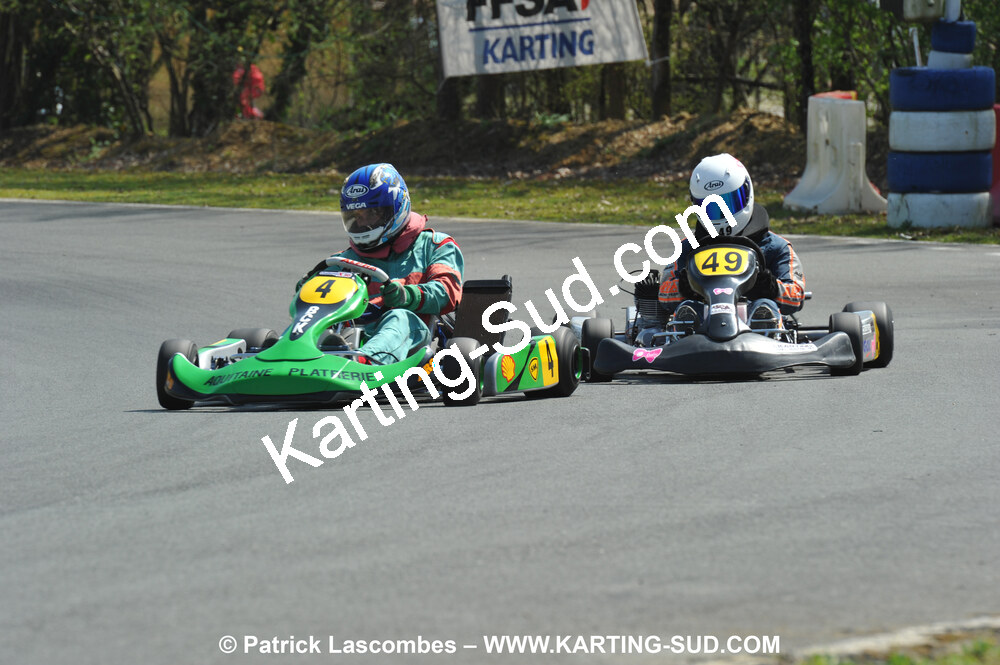11/04/2010 : 2ème manche du Championnat Régional Open Atlantique 2010 à Layrac (photos Patrick Lascombes) 2010 — karting