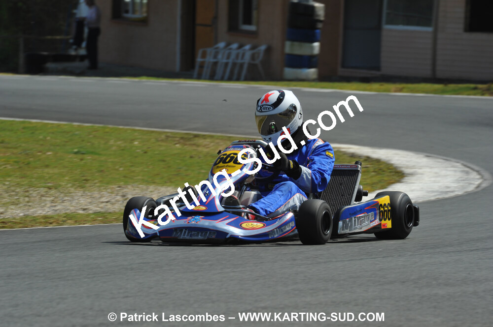11/04/2010 : 2ème manche du Championnat Régional Open Atlantique 2010 à Layrac (photos Patrick Lascombes) 2010 — karting