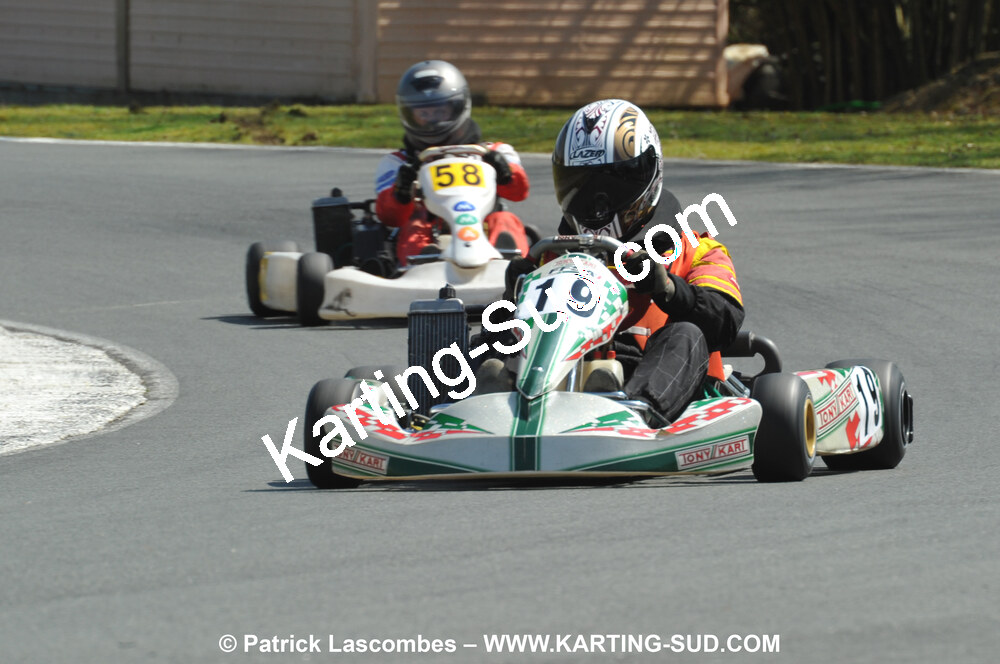 11/04/2010 : 2ème manche du Championnat Régional Open Atlantique 2010 à Layrac (photos Patrick Lascombes) 2010 — karting