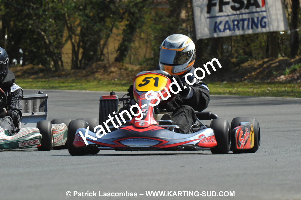 11/04/2010 : 2ème manche du Championnat Régional Open Atlantique 2010 à Layrac (photos Patrick Lascombes) 2010 — karting