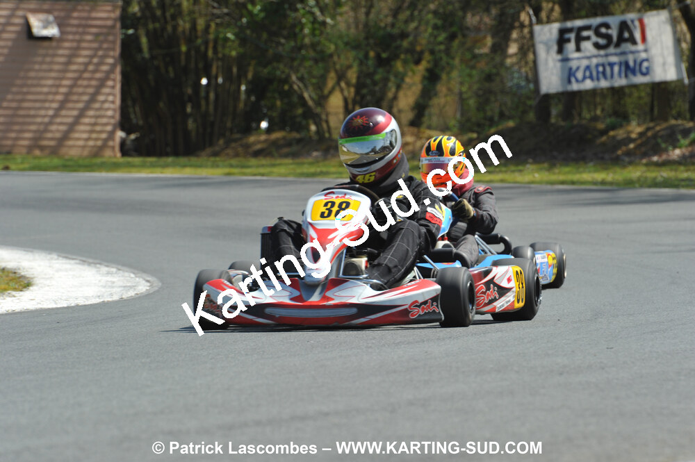 11/04/2010 : 2ème manche du Championnat Régional Open Atlantique 2010 à Layrac (photos Patrick Lascombes) 2010 — karting