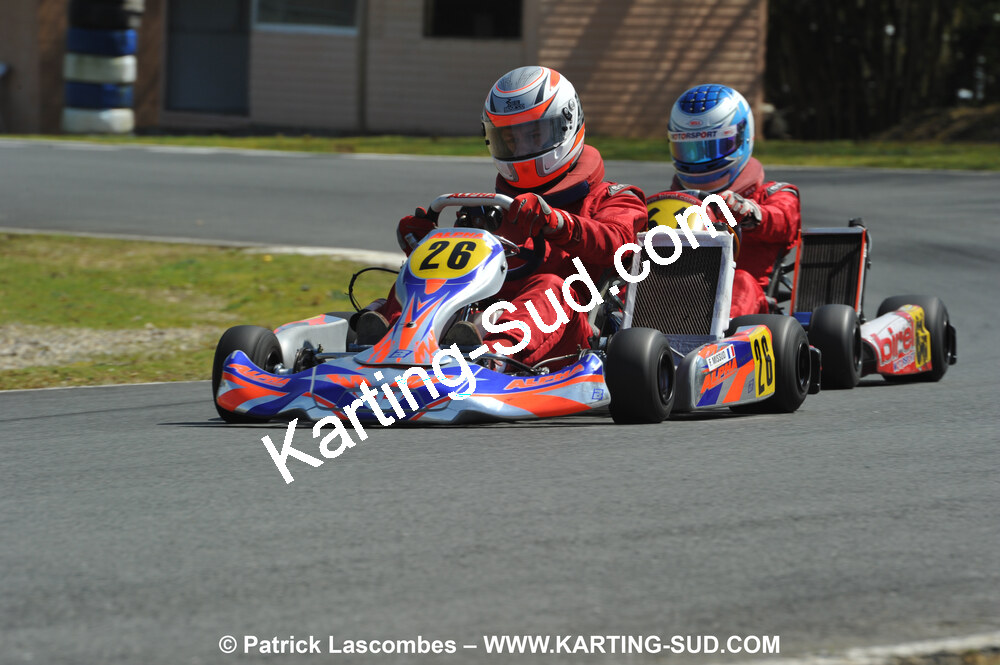 11/04/2010 : 2ème manche du Championnat Régional Open Atlantique 2010 à Layrac (photos Patrick Lascombes) 2010 — karting