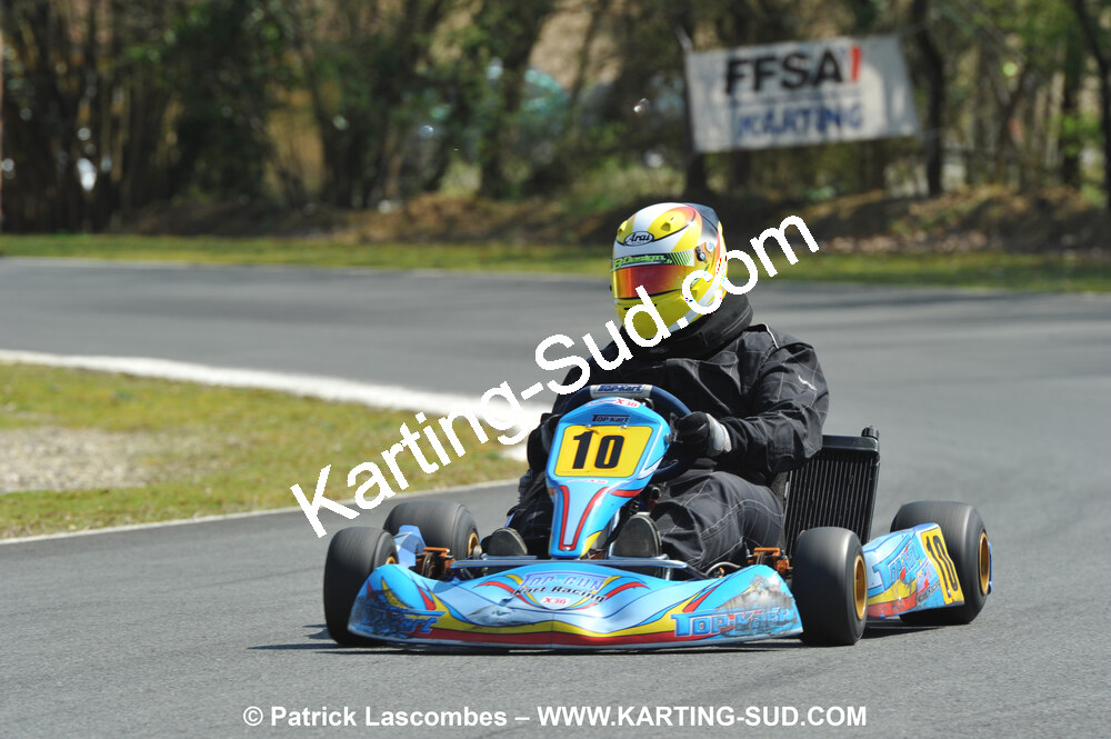 11/04/2010 : 2ème manche du Championnat Régional Open Atlantique 2010 à Layrac (photos Patrick Lascombes) 2010 — karting