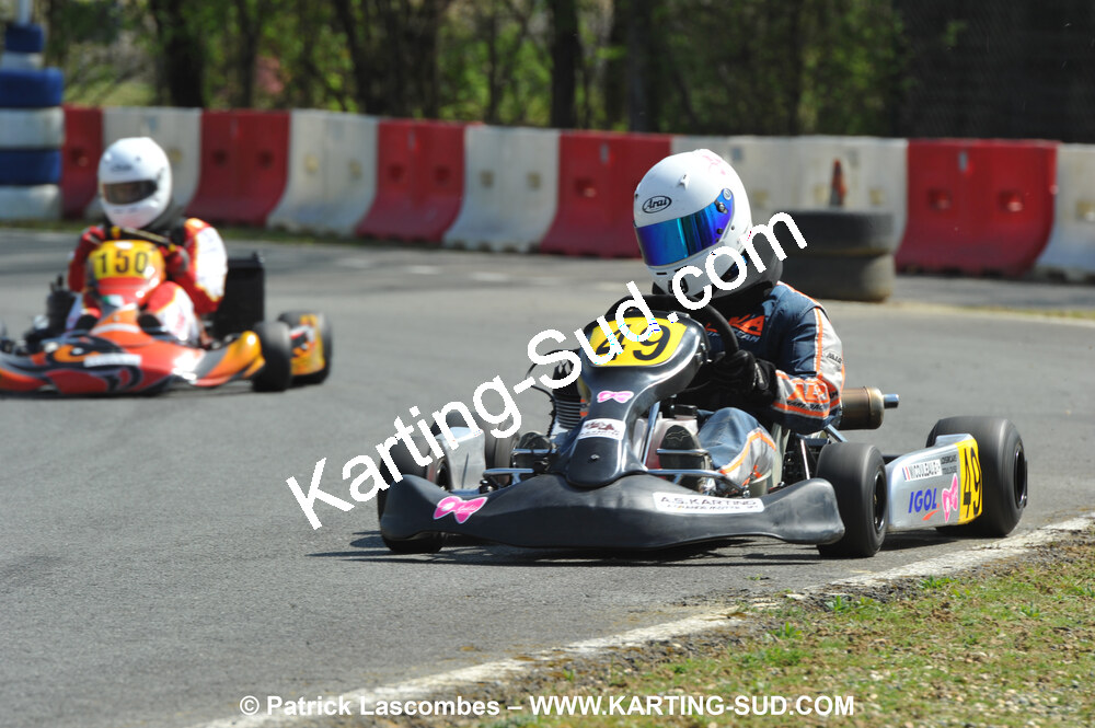 11/04/2010 : 2ème manche du Championnat Régional Open Atlantique 2010 à Layrac (photos Patrick Lascombes) 2010 — karting