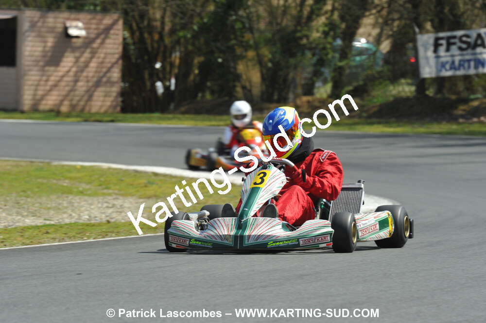 11/04/2010 : 2ème manche du Championnat Régional Open Atlantique 2010 à Layrac (photos Patrick Lascombes) 2010 — karting