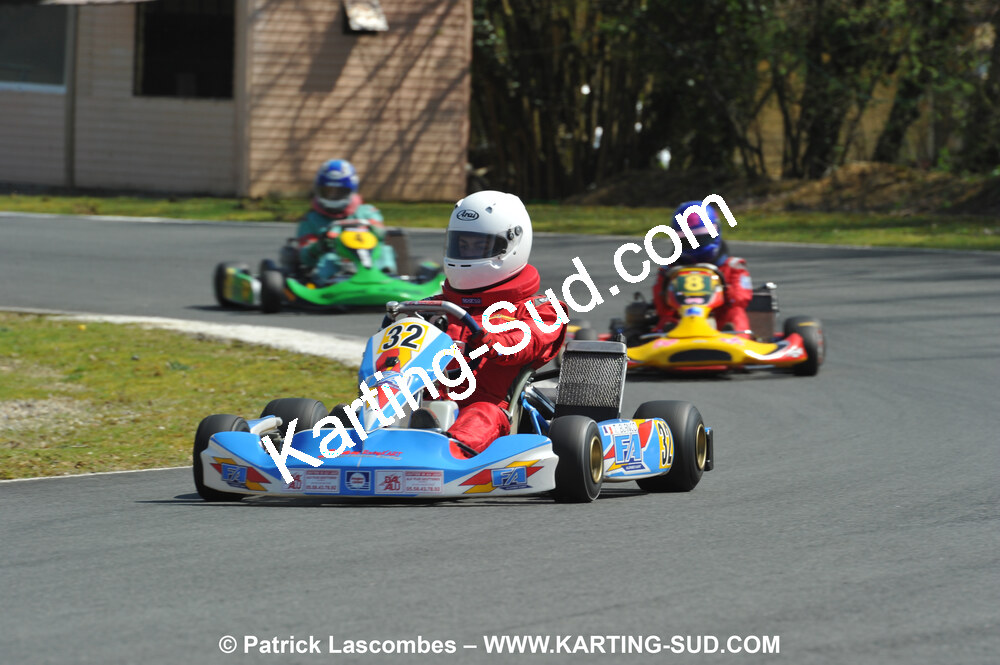11/04/2010 : 2ème manche du Championnat Régional Open Atlantique 2010 à Layrac (photos Patrick Lascombes) 2010 — karting
