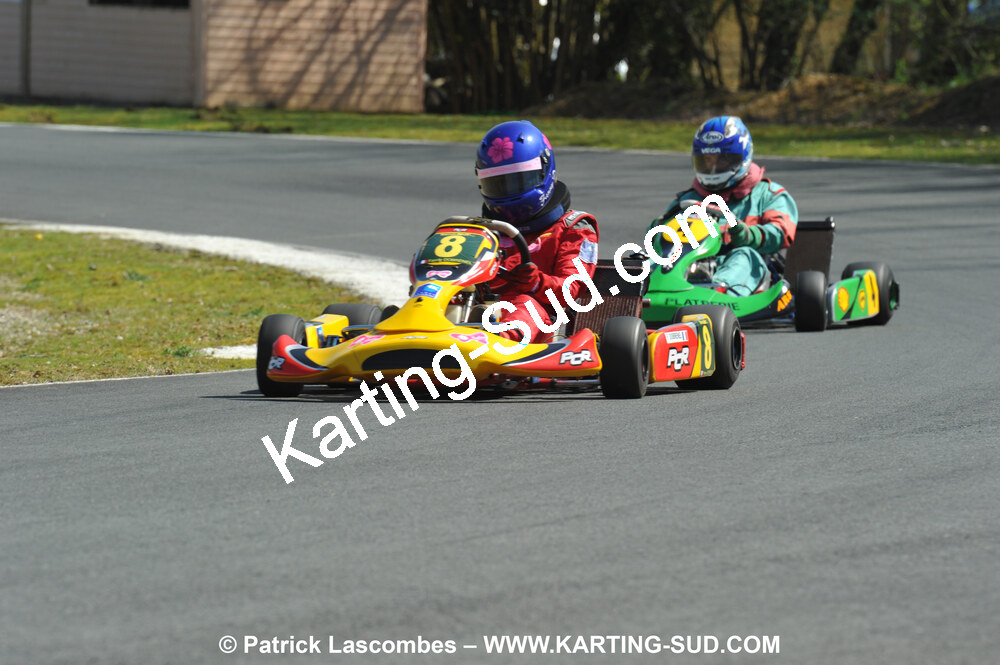 11/04/2010 : 2ème manche du Championnat Régional Open Atlantique 2010 à Layrac (photos Patrick Lascombes) 2010 — karting