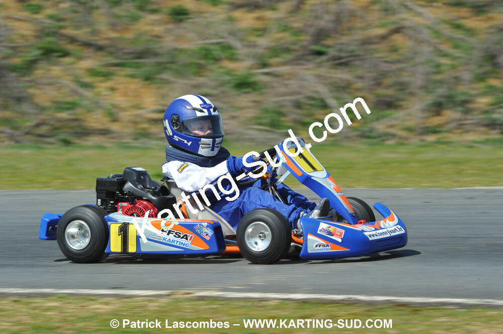 11/04/2010 : 2ème manche du Championnat Régional Open Atlantique 2010 à Layrac (photos Patrick Lascombes) 2010 — karting