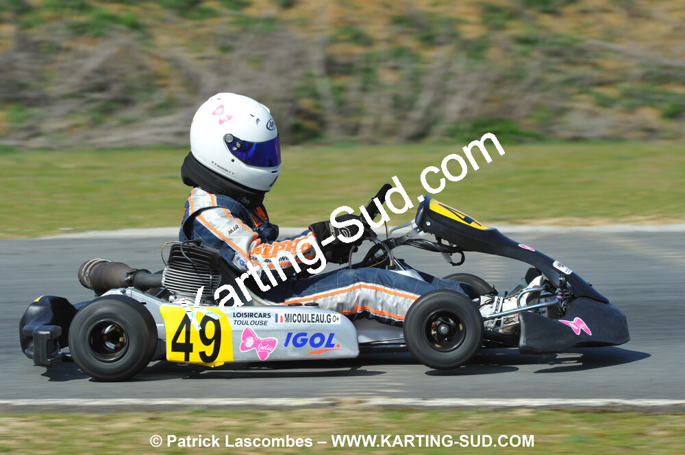11/04/2010 : 2ème manche du Championnat Régional Open Atlantique 2010 à Layrac (photos Patrick Lascombes) 2010 — karting
