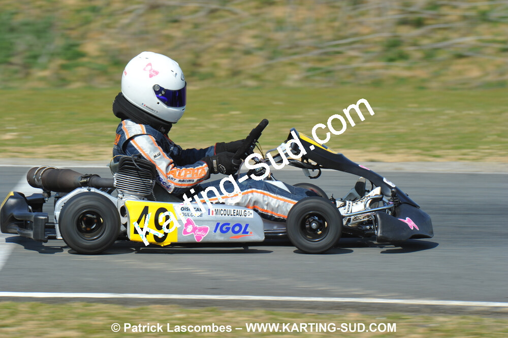 11/04/2010 : 2ème manche du Championnat Régional Open Atlantique 2010 à Layrac (photos Patrick Lascombes) 2010 — karting