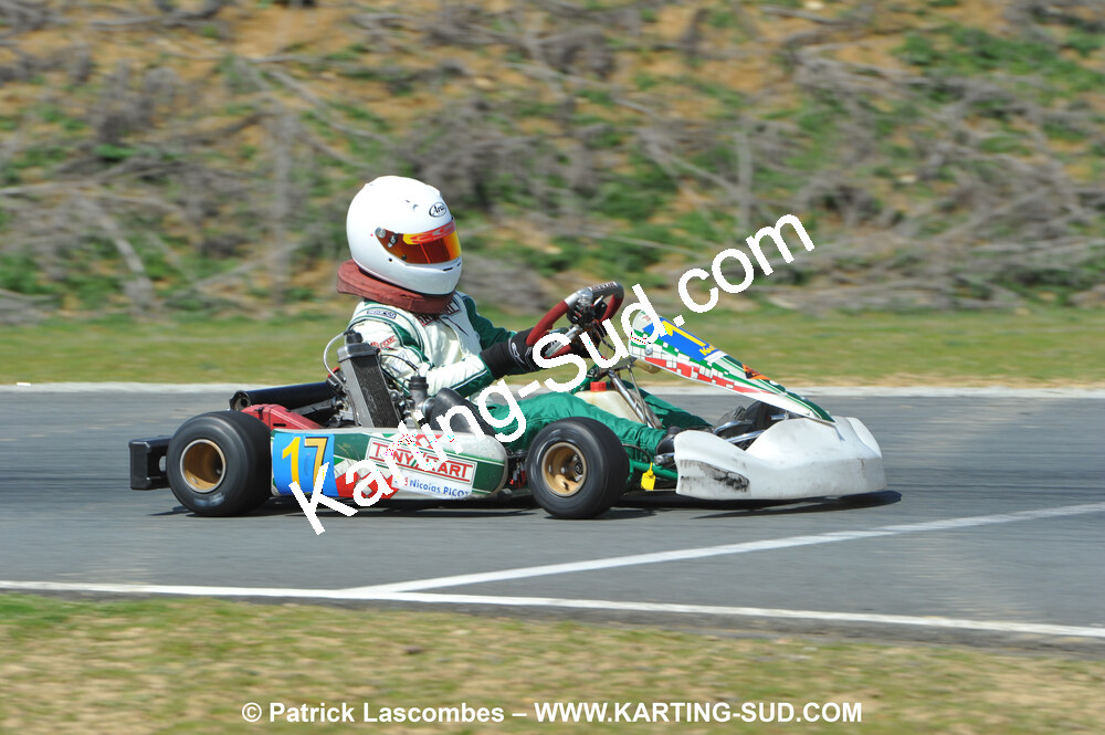 11/04/2010 : 2ème manche du Championnat Régional Open Atlantique 2010 à Layrac (photos Patrick Lascombes) 2010 — karting
