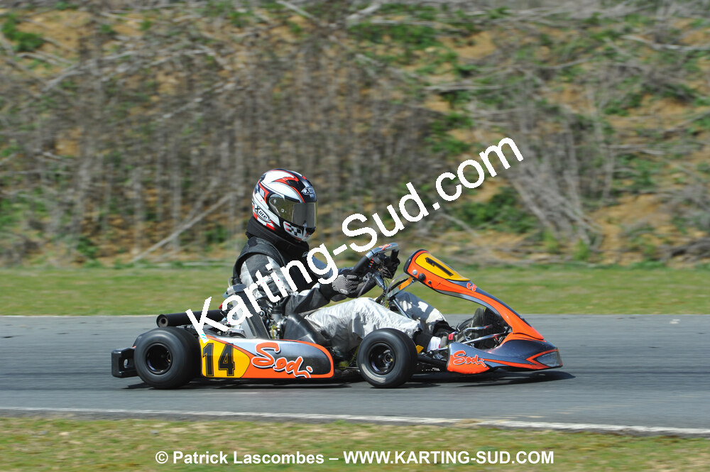 11/04/2010 : 2ème manche du Championnat Régional Open Atlantique 2010 à Layrac (photos Patrick Lascombes) 2010 — karting