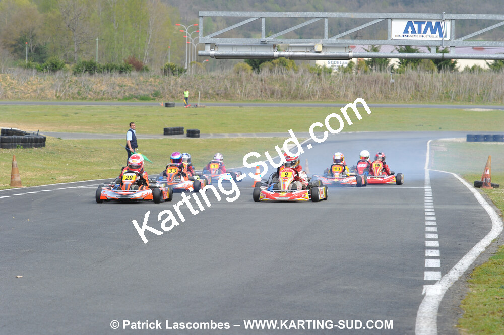 11/04/2010 : 2ème manche du Championnat Régional Open Atlantique 2010 à Layrac (photos Patrick Lascombes) 2010 — karting