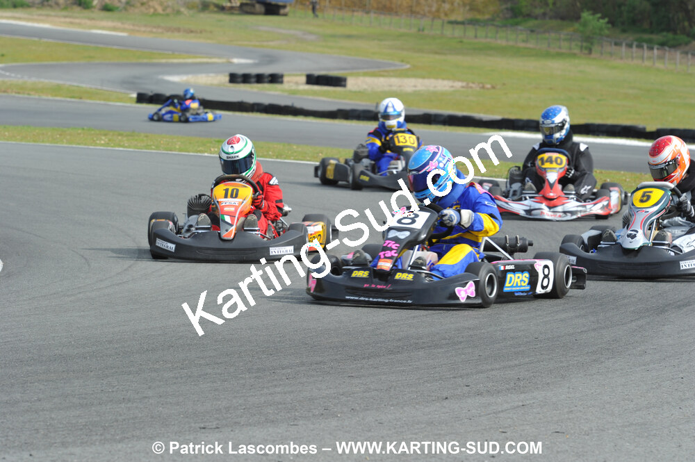 11/04/2010 : 2ème manche du Championnat Régional Open Atlantique 2010 à Layrac (photos Patrick Lascombes) 2010 — karting