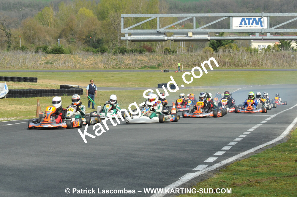 11/04/2010 : 2ème manche du Championnat Régional Open Atlantique 2010 à Layrac (photos Patrick Lascombes) 2010 — karting
