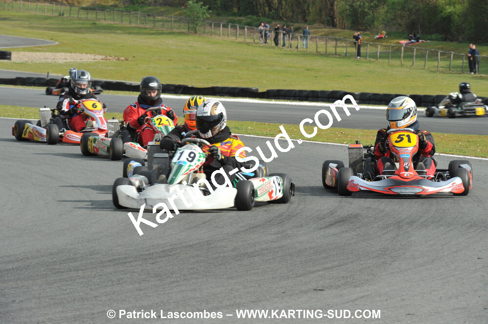 11/04/2010 : 2ème manche du Championnat Régional Open Atlantique 2010 à Layrac (photos Patrick Lascombes) 2010 — karting