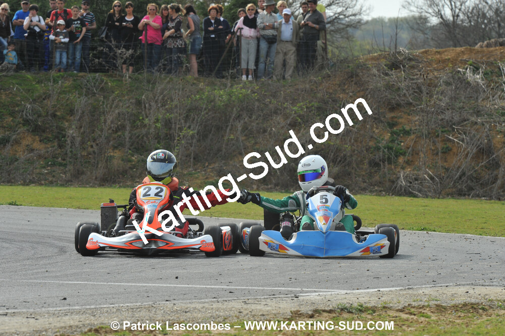 11/04/2010 : 2ème manche du Championnat Régional Open Atlantique 2010 à Layrac (photos Patrick Lascombes) 2010 — karting