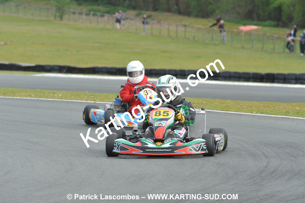 11/04/2010 : 2ème manche du Championnat Régional Open Atlantique 2010 à Layrac (photos Patrick Lascombes) 2010 — karting