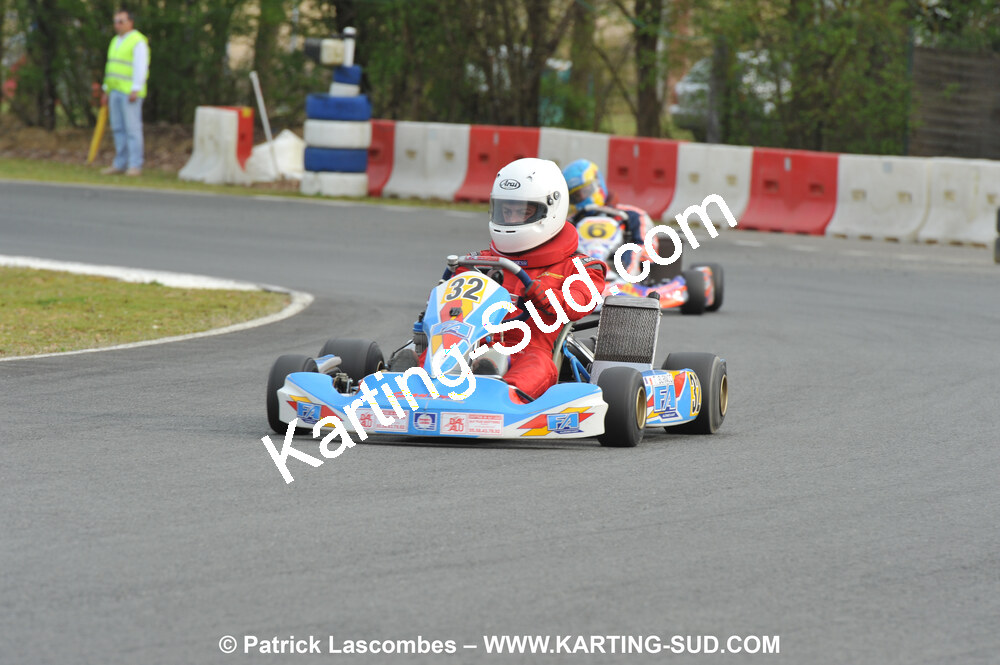 11/04/2010 : 2ème manche du Championnat Régional Open Atlantique 2010 à Layrac (photos Patrick Lascombes) 2010 — karting