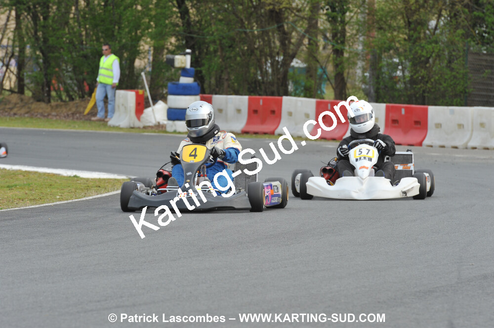 11/04/2010 : 2ème manche du Championnat Régional Open Atlantique 2010 à Layrac (photos Patrick Lascombes) 2010 — karting
