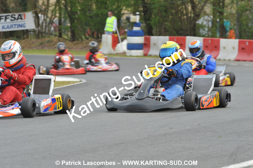 11/04/2010 : 2ème manche du Championnat Régional Open Atlantique 2010 à Layrac (photos Patrick Lascombes) 2010 — karting