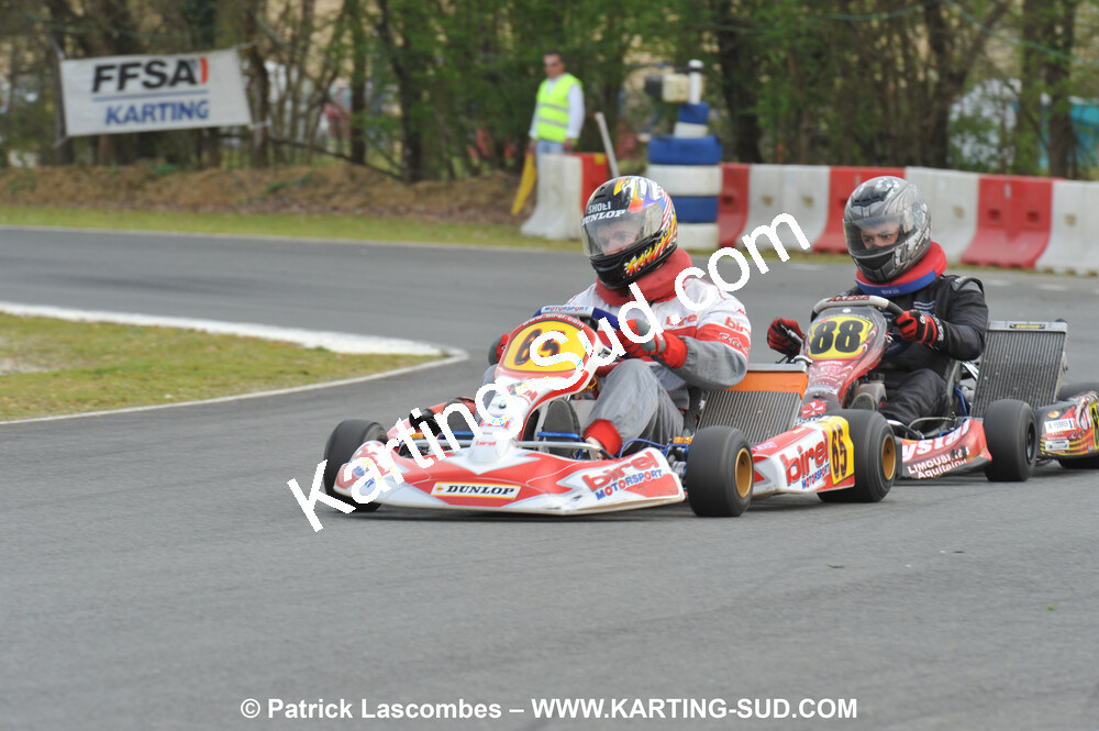 11/04/2010 : 2ème manche du Championnat Régional Open Atlantique 2010 à Layrac (photos Patrick Lascombes) 2010 — karting