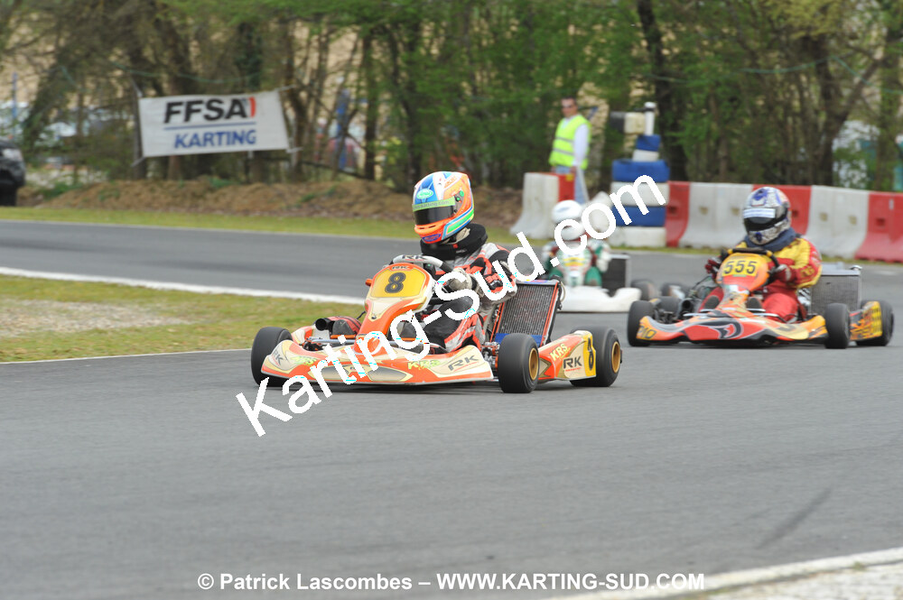 11/04/2010 : 2ème manche du Championnat Régional Open Atlantique 2010 à Layrac (photos Patrick Lascombes) 2010 — karting