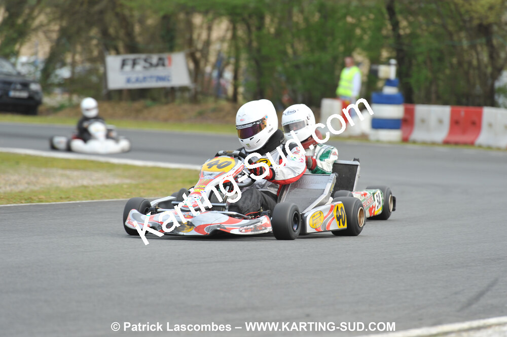 11/04/2010 : 2ème manche du Championnat Régional Open Atlantique 2010 à Layrac (photos Patrick Lascombes) 2010 — karting