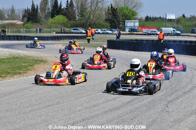 18/04/2010 : 3ème manche du Championnat du Sud 2010 à Carcassonne (photos Julien Dejean) 2010 — karting