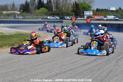 18/04/2010 : 3ème manche du Championnat du Sud 2010 à Carcassonne (photos Julien Dejean) 2010 — karting