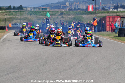 18/04/2010 : 3ème manche du Championnat du Sud 2010 à Carcassonne (photos Julien Dejean) 2010 — karting
