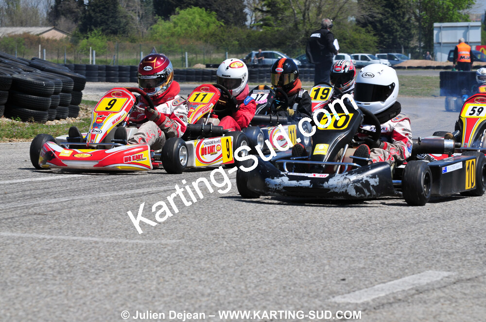 18/04/2010 : 3ème manche du Championnat du Sud 2010 à Carcassonne (photos Julien Dejean) 2010 — karting