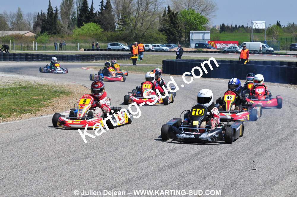 18/04/2010 : 3ème manche du Championnat du Sud 2010 à Carcassonne (photos Julien Dejean) 2010 — karting
